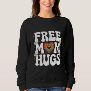 Camiseta Abraço de Mãe Grátis Transgênero Lésbica Gay Orgul