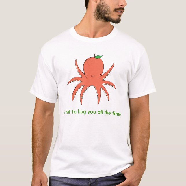 Camiseta Abraço de Orangetopus (Frente)