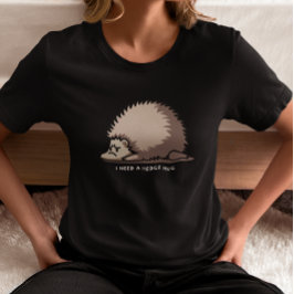 Camiseta Abraço de Ouriço Necessário