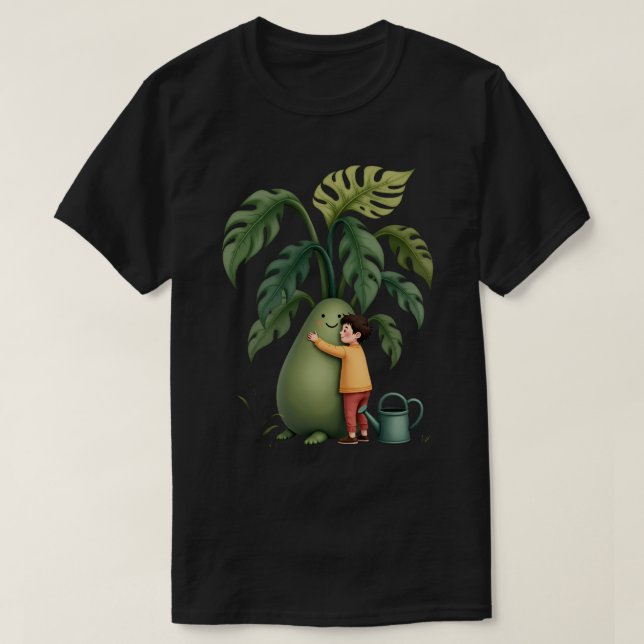Camiseta Abraço de Planta (Frente do Design)