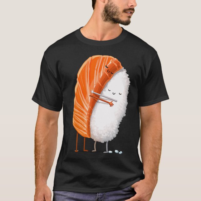 Camiseta Abraço de Sushi (Frente)