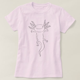 Camiseta Abraço de um Axolotl