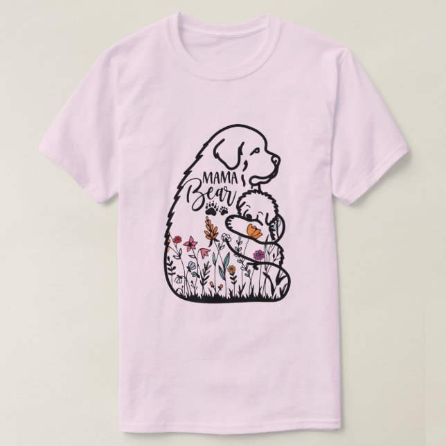 Camiseta Abraço de Urso (Frente do Design)