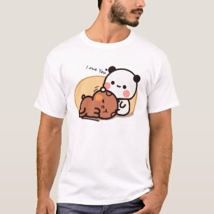 Camiseta abraço de urso panda