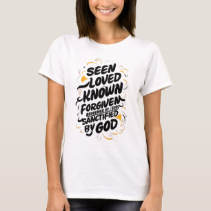 Camiseta Abraço Divino: Uma Mensagem de Fé e Redenção