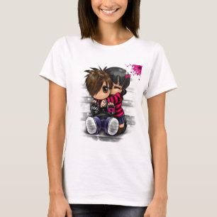 Camiseta abraço do emo
