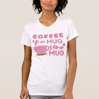 Camiseta Abraço Em Uma Caneca