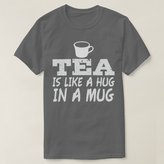 Camiseta Abraço Em Uma Piada De Canuta De Tea Drinker Betei (Frente do Design)