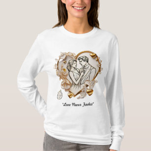 Camiseta "Abraço Eterno e Suave"