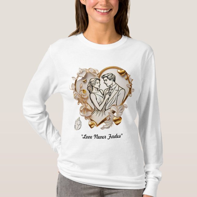 Camiseta "Abraço Eterno e Suave" (Frente)