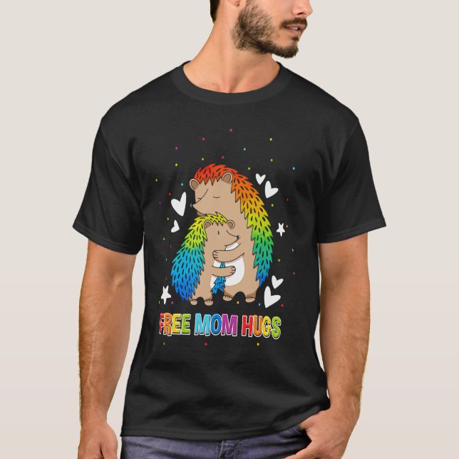 Camiseta Abraços 2 da mamãe grátis (Frente)