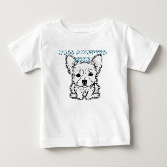 Camiseta Abraços aceitos aqui (Frente)