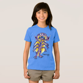 Camiseta Abraços Alienígenas Grátis (frente e verso)