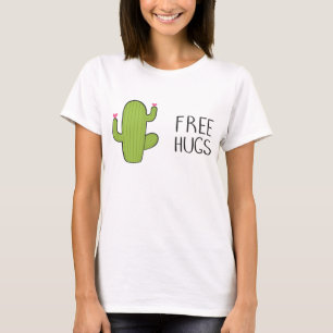 Camiseta Abraços brancos, Bobos engraçados
