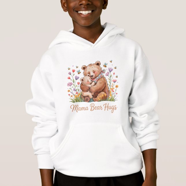Camiseta  Abraços da Mamãe Urso (Frente)