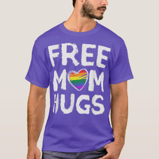 Camiseta Abraços de Mãe Grátis Coração - LGBTQ