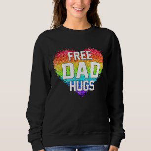 Camiseta Abraços de pai grátis movimento social orgulho LGB