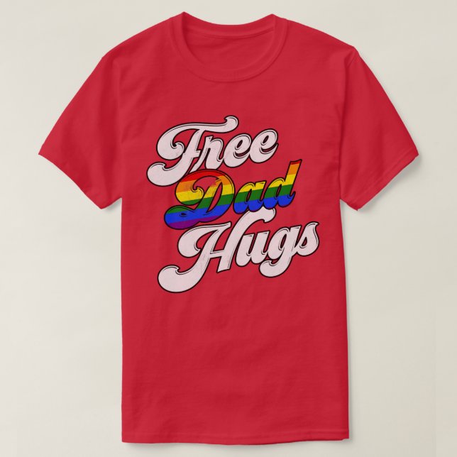 Camiseta Abraços de Pai Gratuito (Frente do Design)