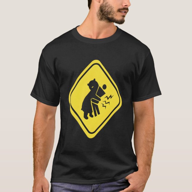 Camiseta Abraços de Urso de Aviso (Frente)