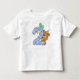 Camiseta Abraços de Urso para um segundo aniversário