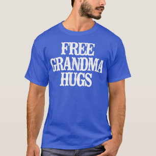 Camiseta Abraços de vovó grátis e engraçados minimalistas 