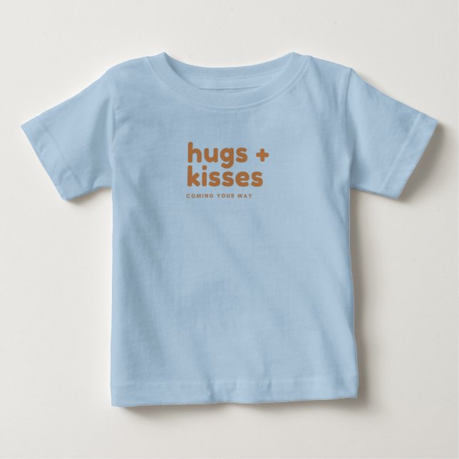 Camiseta abraços e beijos (Frente)