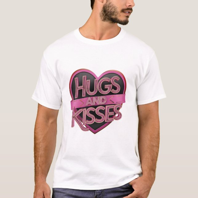 CAMISETA ABRAÇOS E BEIJOS (Frente)