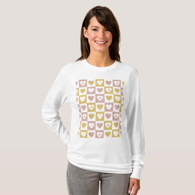 Camiseta Abraços e beijos (Frente Completa)