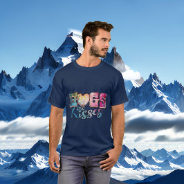 Camiseta Abraços E Beijos Modernos Diversão Romântica Do Di
