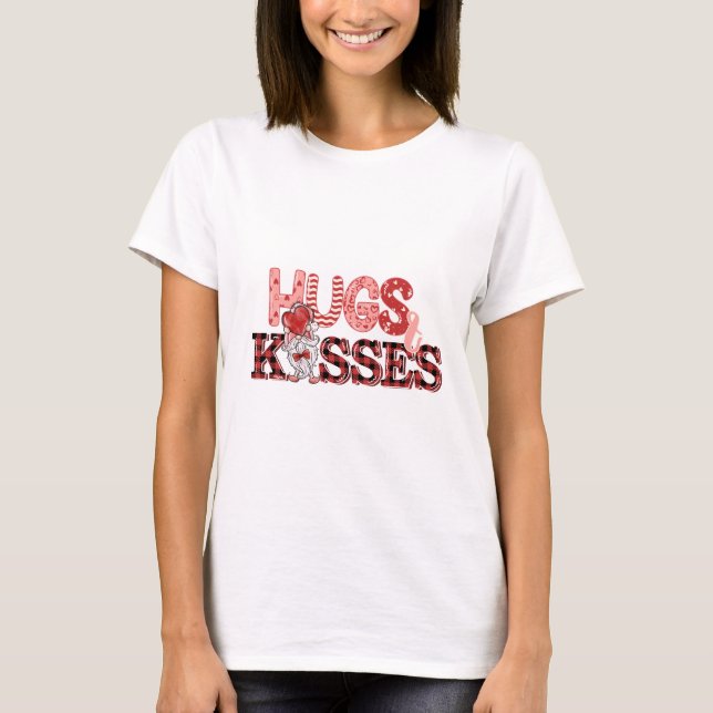 Camiseta Abraços E Kisses Gnome (Frente)