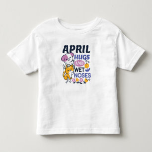 Camiseta Abraços e Narizes Molhados de Abril - Cachorro e A