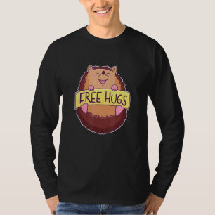 Camiseta Abraços Grátis De Hedgehog Hedgehog