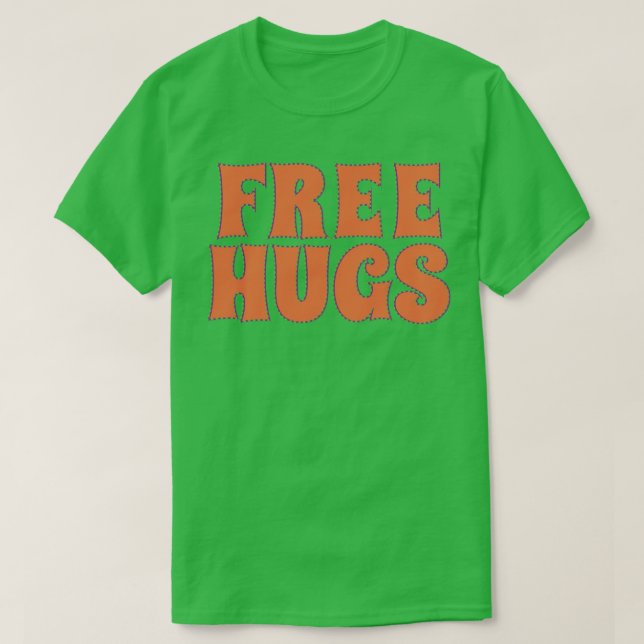 Camiseta Abraços Gratuitos (Frente do Design)