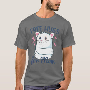 Camiseta Abraços Gratuitos, Abraços De Gato, Abraços De Mãe