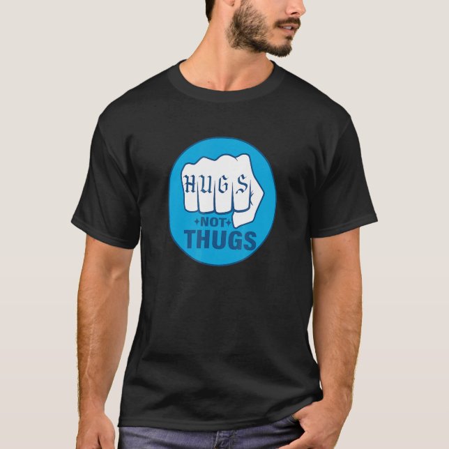 Camiseta Abraços Não Homens Mulheres (Frente)