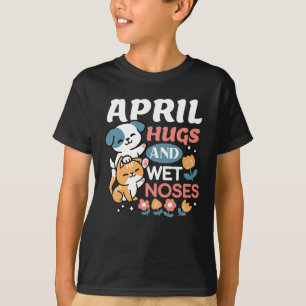 Camiseta Abraços, Narizes Molhados e Primavera - Pet Reprod