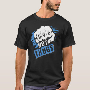 Camiseta Abraços Sem Coisas Para Homens Mulheres