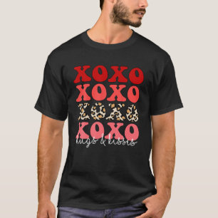 Camiseta Abraços XOXO-Leopardo E Víblias Dias de os namorad