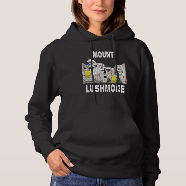 Camiseta Abraham Drinkin Ben Drankin Monte Rushmore Usa 2 (Frente)