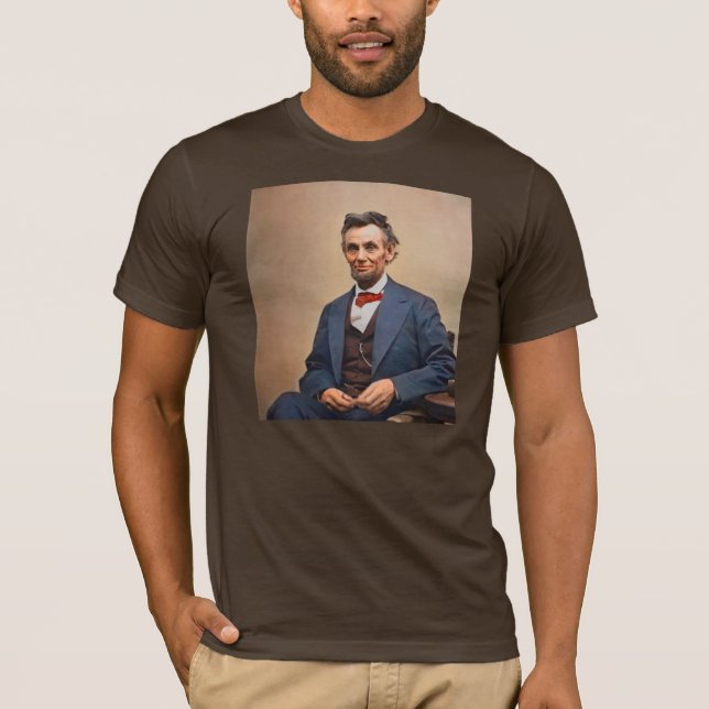 Camiseta Abraham Lincoln (Frente)