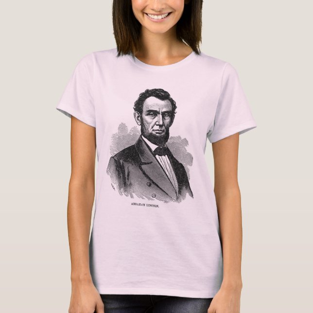 Camiseta Abraham Lincoln (Frente)