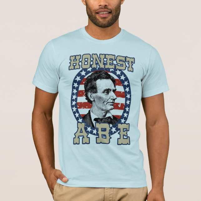Camiseta Abraham Lincoln (Frente)