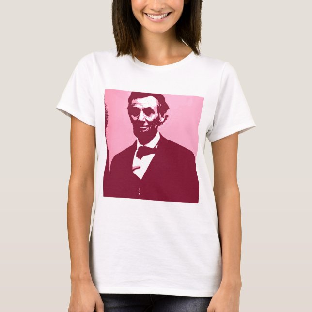 Camiseta Abraham Lincoln (Frente)