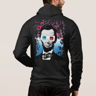 Camiseta Abraham Lincoln 3D Glasses Patriotic Pop Art