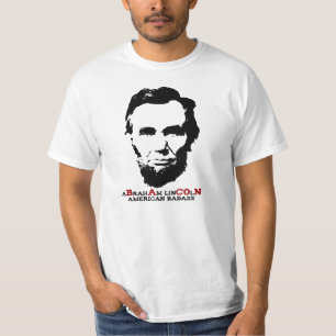 Camiseta Abraham Lincoln - americano Badass