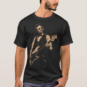 Camiseta Abraham Lincoln Engraçado Tocando Baixo Abe
