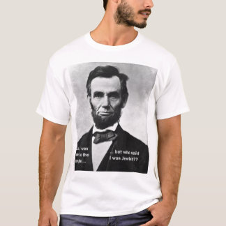 Camiseta Abraham Lincoln era judaico