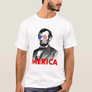 Camiseta abraham lincoln mica