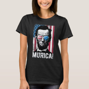 Camiseta Abraham Lincoln Murica Men Women Vintage Americano
