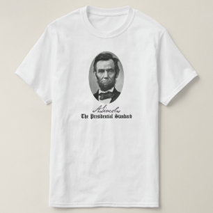 Camiseta Abraham Lincoln, O Padrão Presidencial.